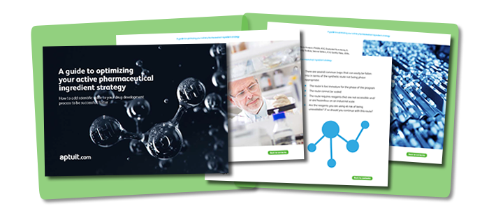 A guide to optimizing your active pharmaceutical ingredient strategy A guide to optimizing your active pharmaceutical ingredient strategy